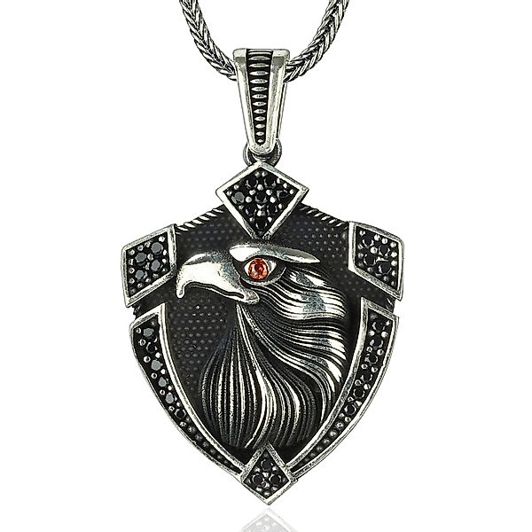 NAHLE Kette mit Anhänger Silber Adler günstig online kaufen
