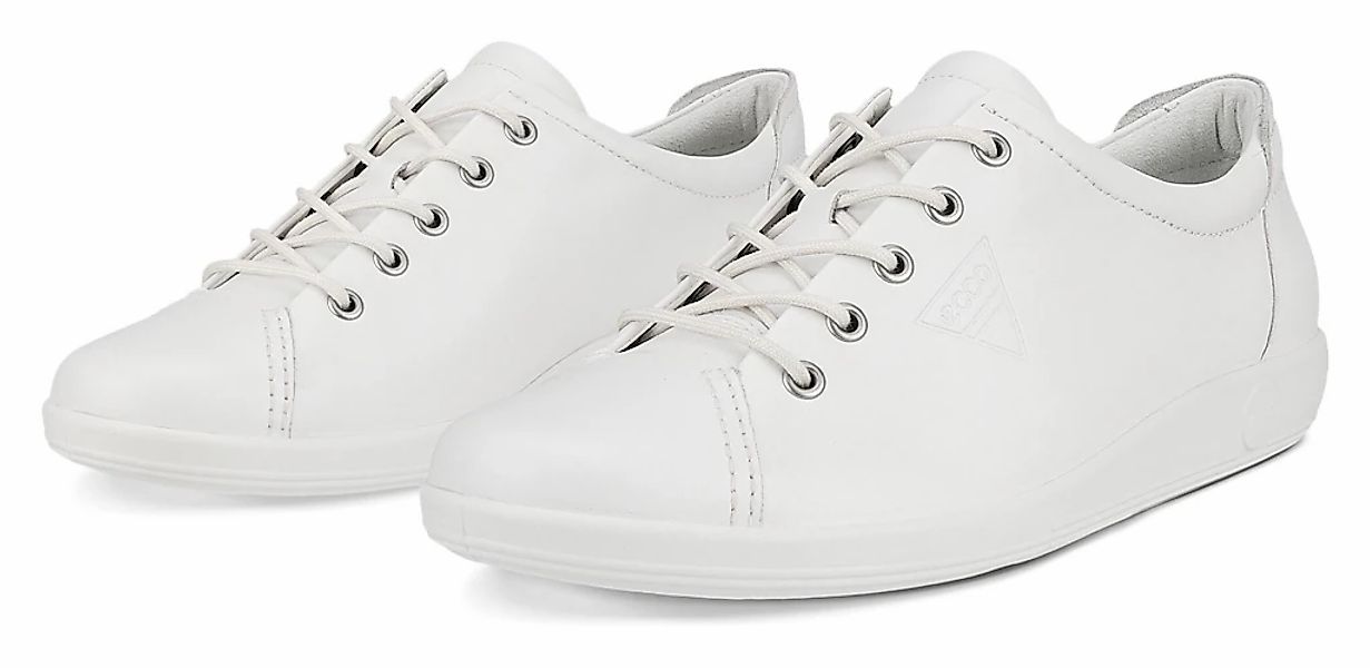 Ecco Sneaker "Soft 2.0", Freizeitschuh, Halbschuh, Schnürschuh mit Retro-Sh günstig online kaufen