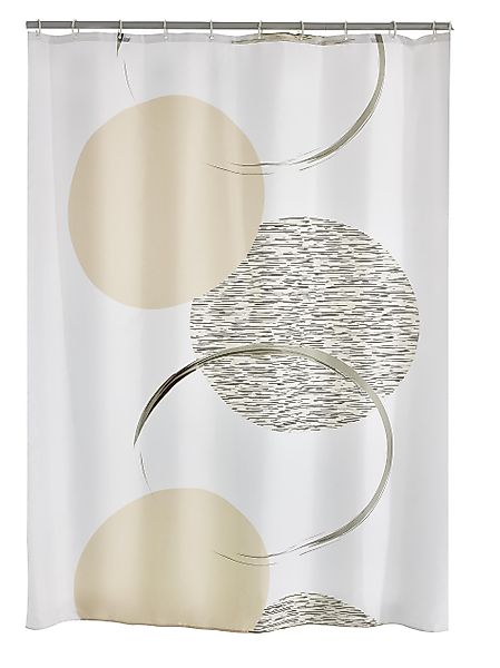 Ridder Duschvorhang Sophie beige Breite 180 günstig online kaufen