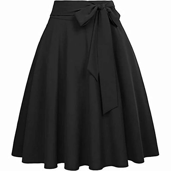 KIKI A-Linien-Kleid A-Linien-Taschenrock, Skaterrock, ausgestellter Midiroc günstig online kaufen