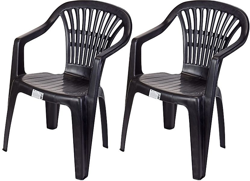 Progarden Stapelstuhl Gartenstuhl Balkonstuhl Bistrostuhl Campingstuhl günstig online kaufen