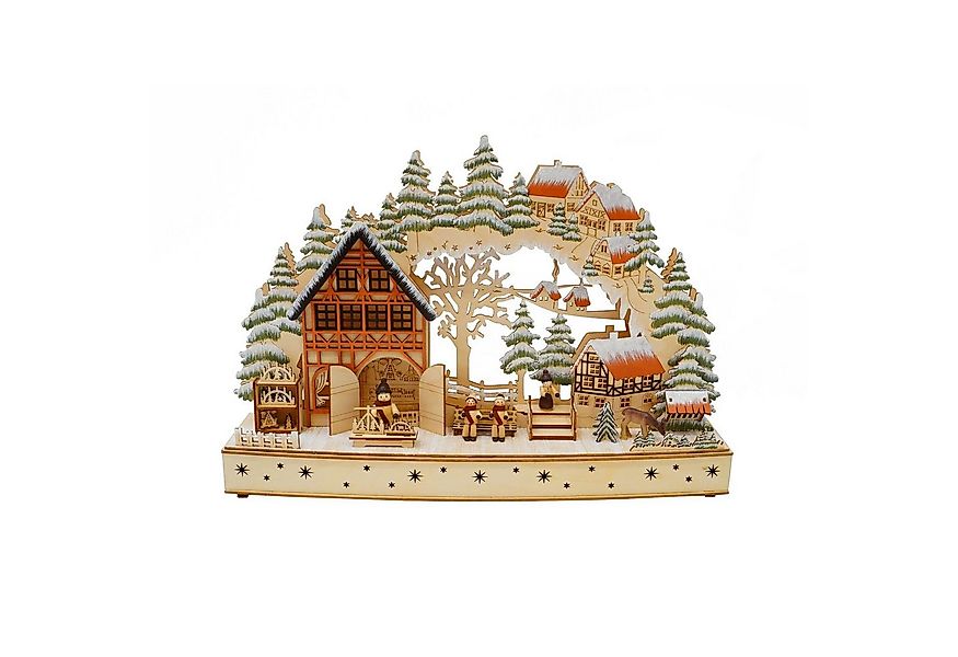 HTI-Living Schwibbogen LED Schwibbogen Winterliche Dorfidylle (1-tlg), Lich günstig online kaufen