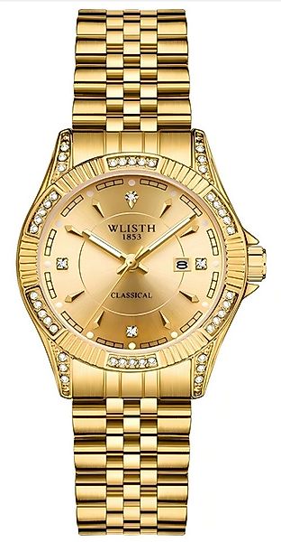 Forrlite Quarzuhr Quarzuhr, Quarzuhr Armbanduhr Edelstahl Damen Uhr, (Multi günstig online kaufen