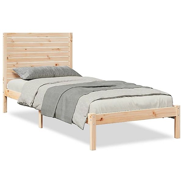 vidaXL Massivholzbett Extra Lang ohne Matratze 90x220 cm 3309309 günstig online kaufen
