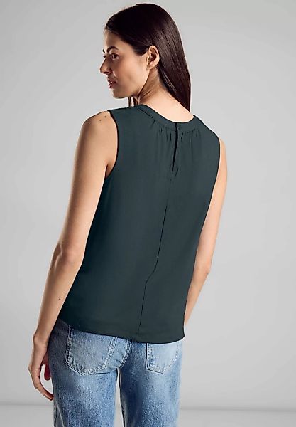 STREET ONE Shirttop - ärmelloses Top - Jersey Top - elegant günstig online kaufen