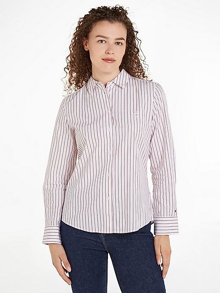 Tommy Hilfiger Hemdbluse STRIPE REGULAR SHIRT günstig online kaufen