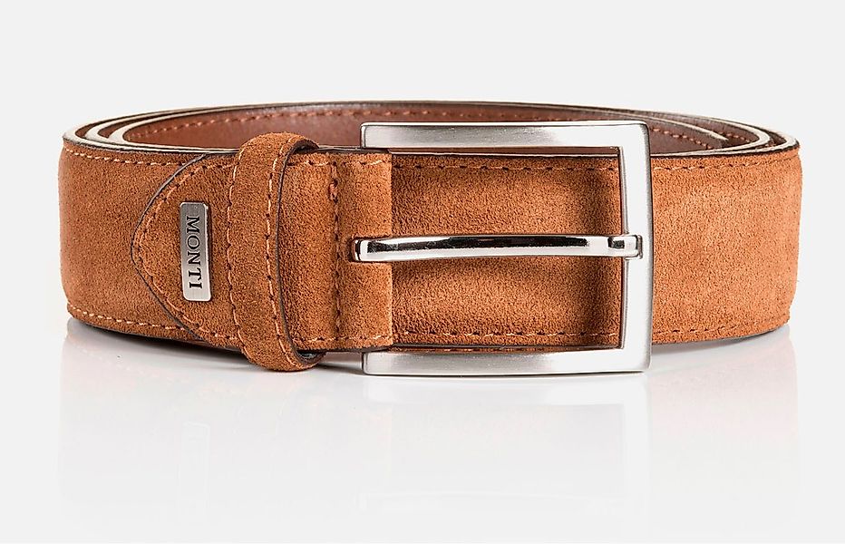 MONTI Ledergürtel 3,5 cm breit, Business-Casual, günstig online kaufen