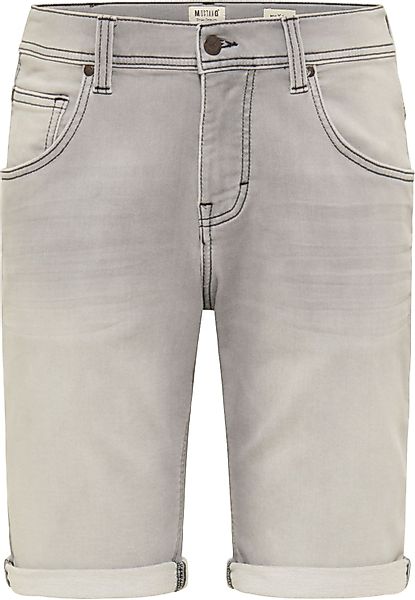 Mustang Herren Jeans Short CHICAGO - Grau - Grey Denim günstig online kaufen