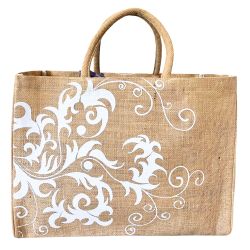 Domelo Einkaufsshopper Jute Einkaufskorb, Vegan Einkaufstasche, günstig online kaufen