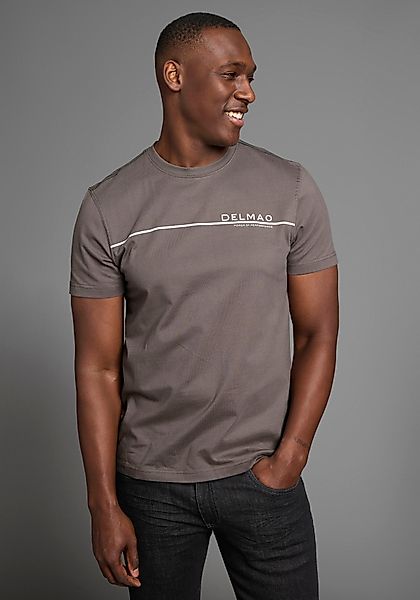 DELMAO T-Shirt Kurzarm, mit coolem Print, günstig online kaufen