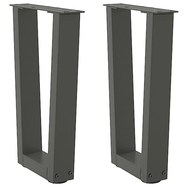 vidaXL Tischbein Couchtischbeine V-Form 2 Stück günstig online kaufen