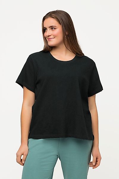 Ulla Popken T-Shirt T-Shirt Rundhals Halbarm günstig online kaufen
