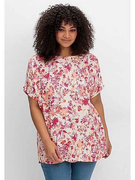 Sheego Tunika Große Größen mit Cut-outs an den Ärmeln günstig online kaufen