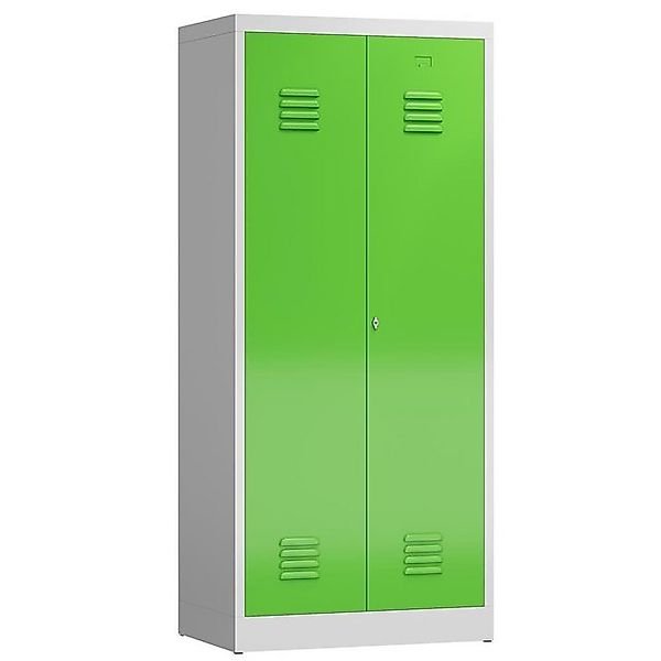 Steelboxx Spind ClassiX Garderobenschrank, 2 Abteile mittig schließend, 180 günstig online kaufen