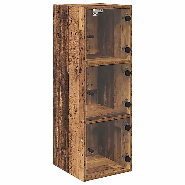 vidaXL Wandschrank Wandmontiert Altholz 35 x 37 x 102 cm Holzwerkstoff 8829 günstig online kaufen