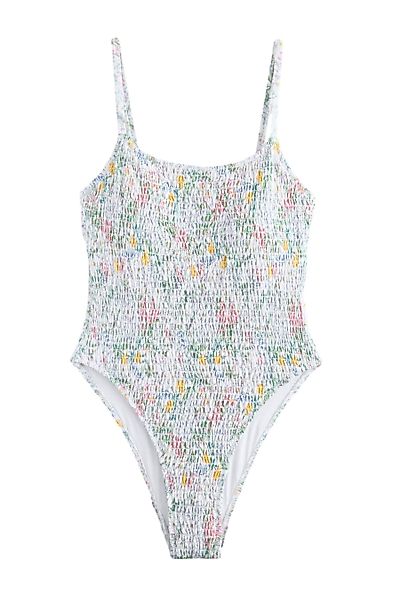Next Badeanzug Bauchformender Badeanzug mit tiefem günstig online kaufen
