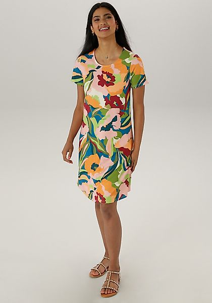 Aniston SELECTED Jerseykleid in leichte A-Linien-Form günstig online kaufen