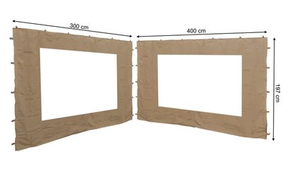Quick Star Pavillonseitenteil 2 Seitenteile mit günstig online kaufen