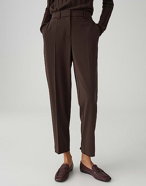 OPUS Stoffhose Maiga lively mit weitenverstellbaren Saum ovales Bein, weich günstig online kaufen