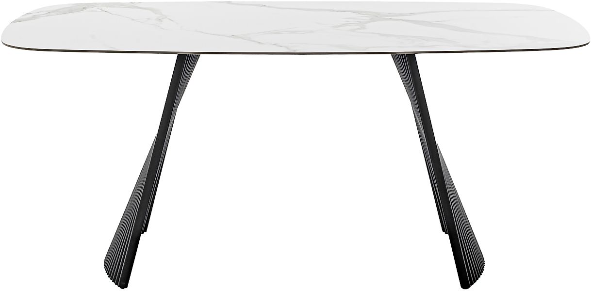 MCA furniture Esstisch »TOBELO Wangentisch 180x90cm«, (1 St.), Keramik, Met günstig online kaufen