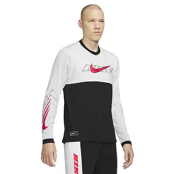 Nike Sporclash Langarm-t-shirt XL Black / White / Lt Fusion Red günstig online kaufen