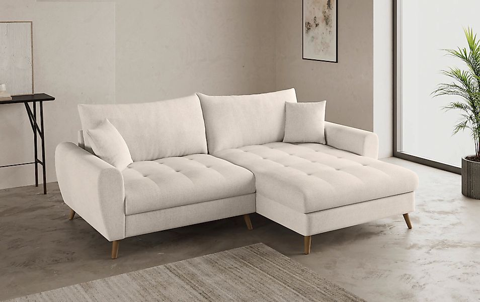Mr. Couch Ecksofa "Blackburn II, L-Form" Mit Kaltschaumpolsterung bis 140 k günstig online kaufen
