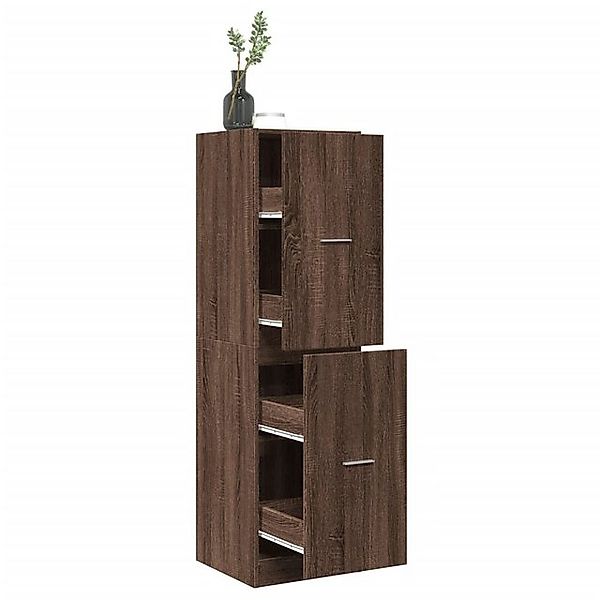 vidaXL Aktenschrank Apothekerschrank Eichen-Optik 40x41x144,5 cm Spanplatte günstig online kaufen