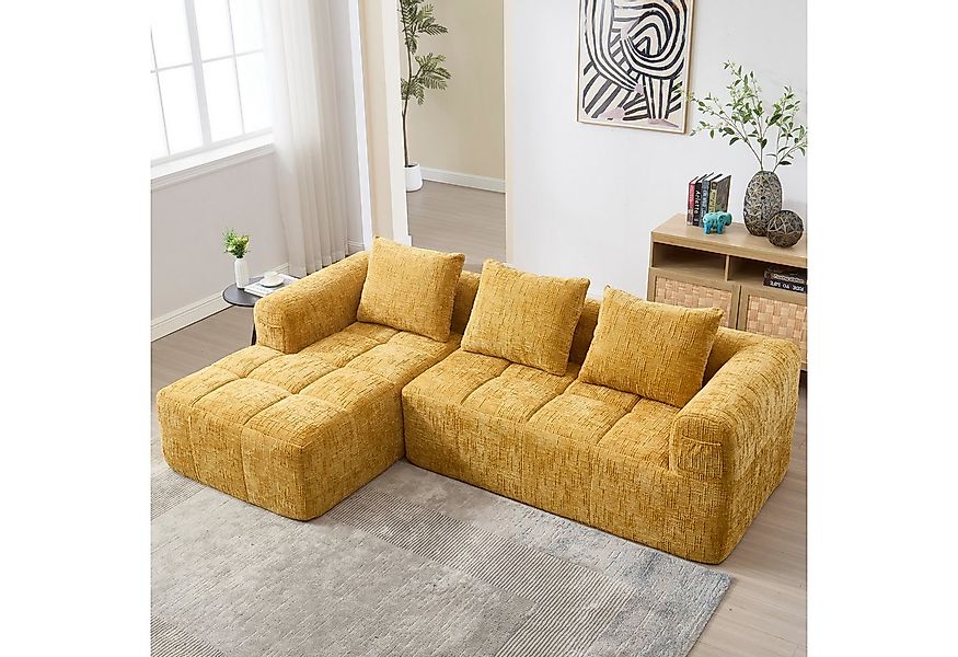 MODFU Sofa Schlafsofa Loungesofa, Chaiselongue-Sofa, Komfortables L-Sofa fü günstig online kaufen