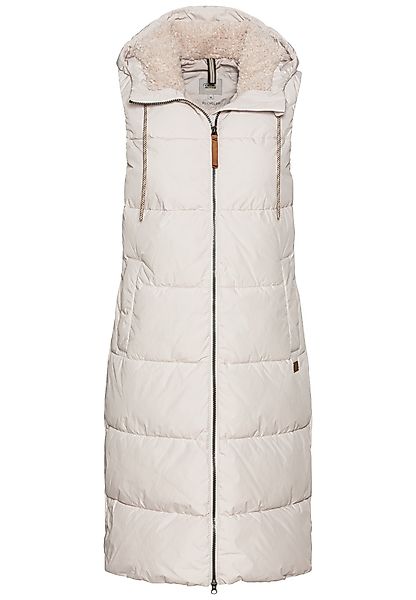 camel active Steppweste Lange Pufferweste mit günstig online kaufen