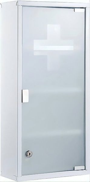 Zedelmaier Medizinschrank Abschließbarer Medizinschrank aus Edelstahl,Medik günstig online kaufen