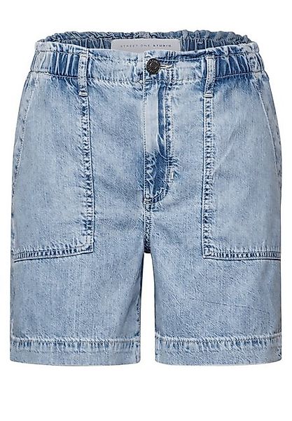 STREET ONE STUDIO Loose-fit-Jeans mit Elastikbund günstig online kaufen