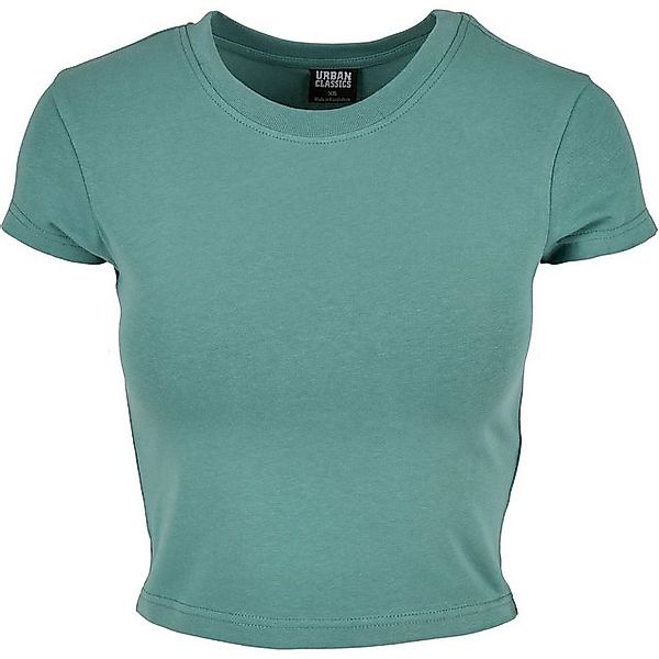URBAN CLASSICS T-Shirt Urban Classics Damen Ladies Stretch Jersey Cropped günstig online kaufen