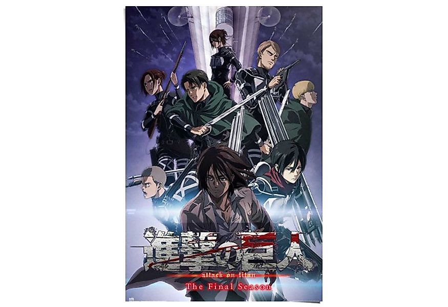 Reinders! Poster Attack on Titan - the final season günstig online kaufen