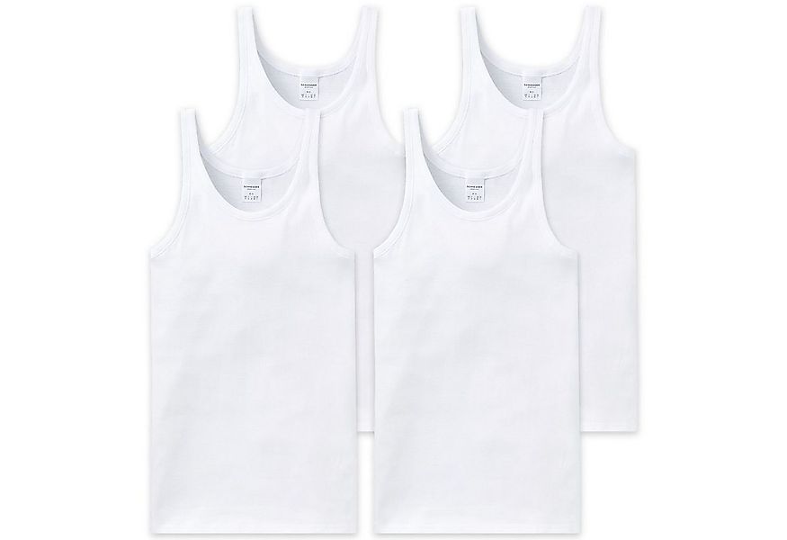 Schiesser Unterhemd Basic (3-St) schlichtes Basic-Unterhemd in Top-Markenqu günstig online kaufen