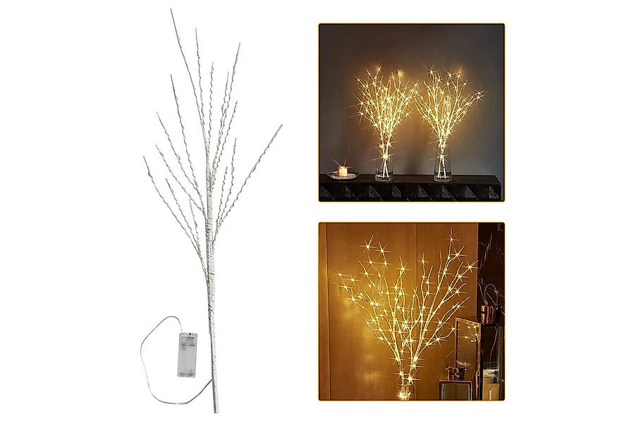 Kunstzweig LED-Leuchtzweig Lichterzweige Batteriebetrieben 50/100LED Lichte günstig online kaufen