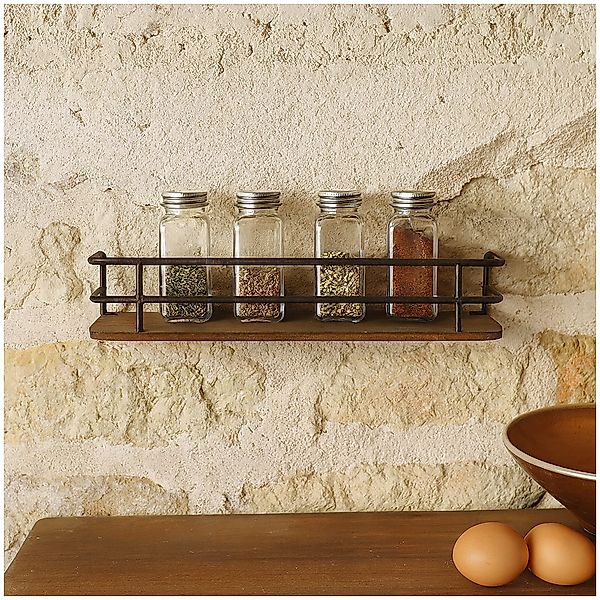 HTI-Living Wandregal Industrial Wandregal Holz mit günstig online kaufen