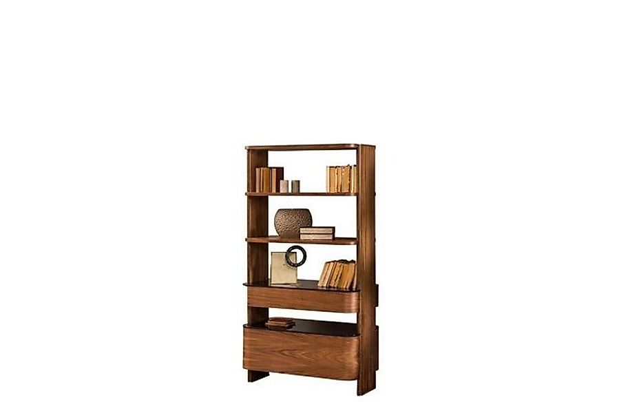 JVmoebel Bücherregal Bücherregal Standregal Büroregal Braun Holz Büro Büche günstig online kaufen