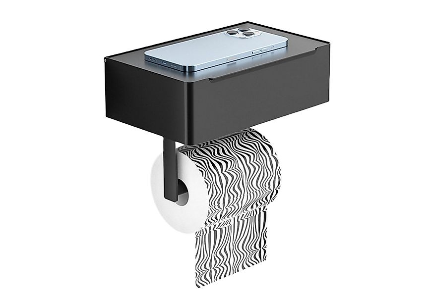 SEHAUSEU Toilettenpapierhalter edelstahl mit Feuchttücherbox, selbstklebend günstig online kaufen