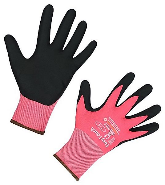 Kerbl Arbeitshandschuhe 3x Touchscreenhandschuh EasyTouch, Lady, pink, Gr. günstig online kaufen