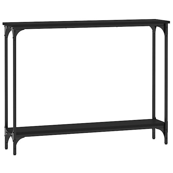 vidaXL Beistelltisch Konsolentisch Schwarz 100x22,5x75 cm günstig online kaufen