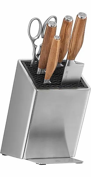 WMF Messerblock »Grand Wood« 6 Stk. 6-teilig, Olivenholzgriffe, Spezialklin günstig online kaufen
