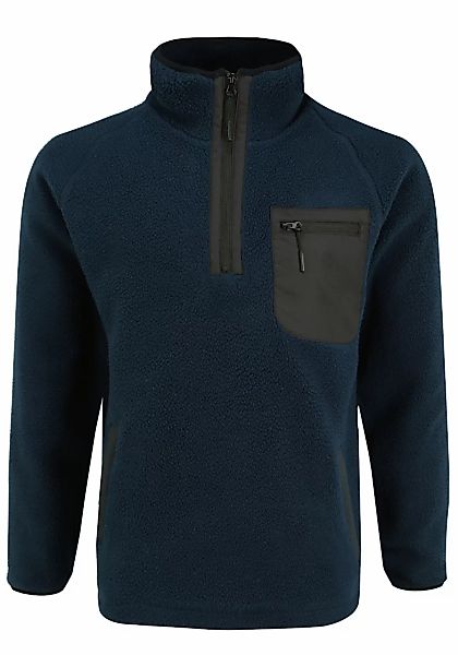 Indicode Fleecejacke IDTrout Herren Fleecejacke mit Stehkragen günstig online kaufen