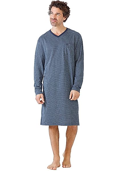 Hajo Pyjamaoberteil Herren Nachthemd Sleepshirt langer günstig online kaufen