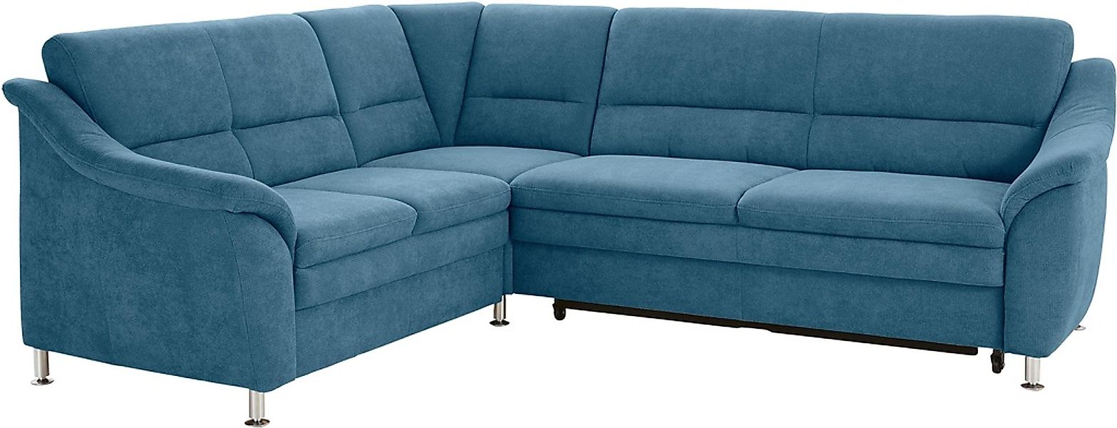 sit&more Ecksofa "Cardoso L-Form" mit Federkern, wahlweise mit Bettfunktion günstig online kaufen