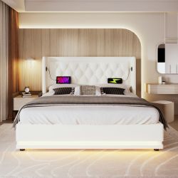 REDOM Polsterbett Jugendbett Bett Stauraumbett gepolsteres günstig online kaufen