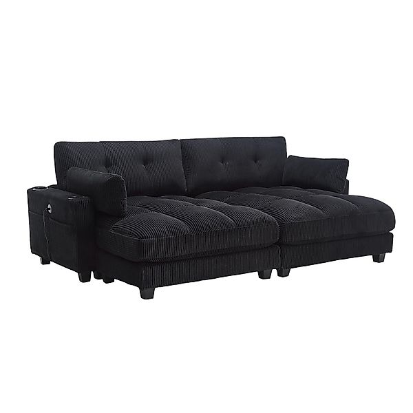 KLAM HOME Schlafsofa Ecksofa Palmensessel Relaxsofa günstig online kaufen