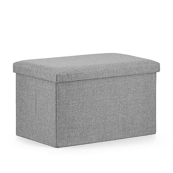 Best for Home Ottomane Faltbarer Aufbewahrungsbox-Hocker – Modernes, platzs günstig online kaufen
