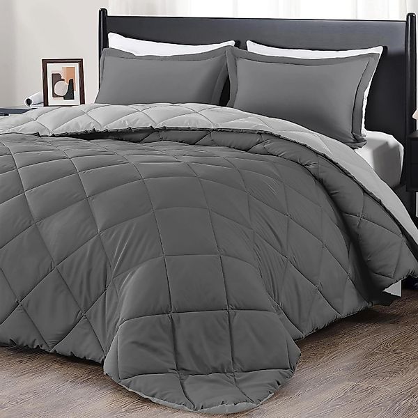 ibettertec Microfaserbettdecke Ganzjahresdecke,Bettdecke 135x200cm, 200x200 günstig online kaufen
