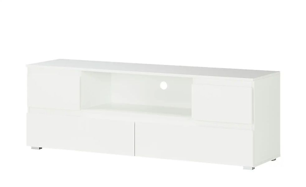 smart TV-Lowboard  BEN ¦ weiß ¦ Maße (cm): B: 160 H: 55 T: 40.0 Kommoden & günstig online kaufen