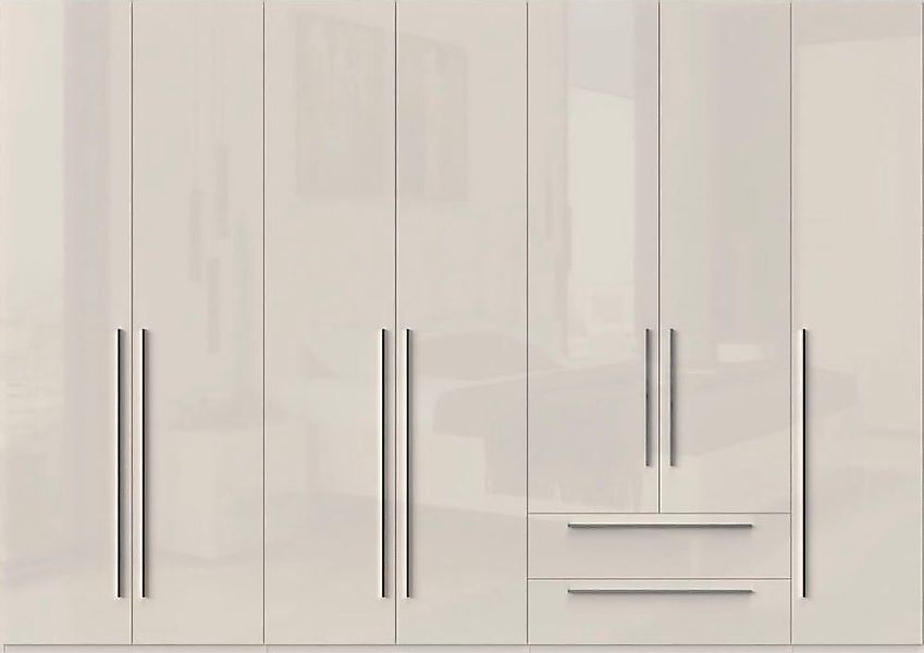Places of Style Kleiderschrank "Piano, UV lackiert, hochglänzend in beige o günstig online kaufen